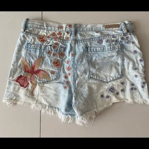 Blank NYC high waisted denim shorts
